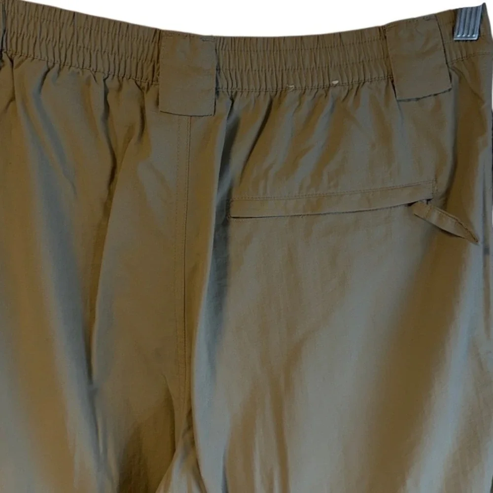 World Wide Sportsman Mens Convertible‎ Cargo Pants Zip Off Shorts Tan M/30